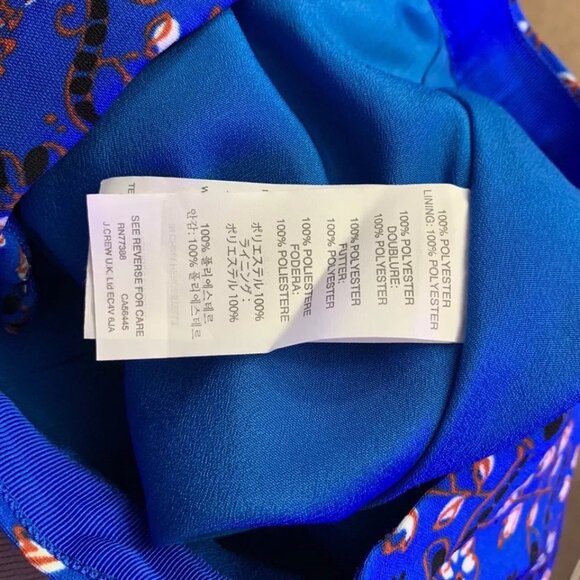 J. Crew Floral Print Mini Flutter Skirt - Picture 7 of 9